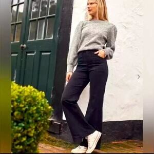 MARINE LAYER NWOT Bridget full length pants black, size 6